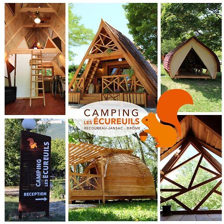 Habitat Createur - Hebergements Insolites Au Camping Municipal "Les Ecureuils" Recoubeau-Jansac Ngoại thất bức ảnh