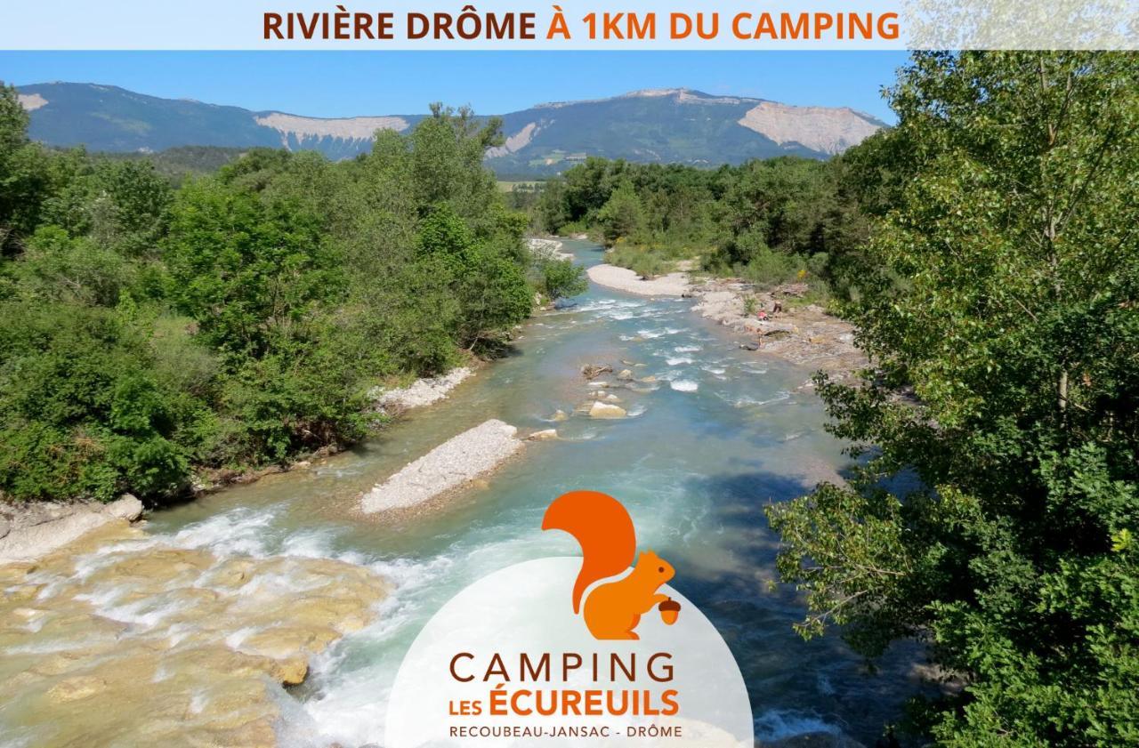 Habitat Createur - Hebergements Insolites Au Camping Municipal "Les Ecureuils" Recoubeau-Jansac Ngoại thất bức ảnh