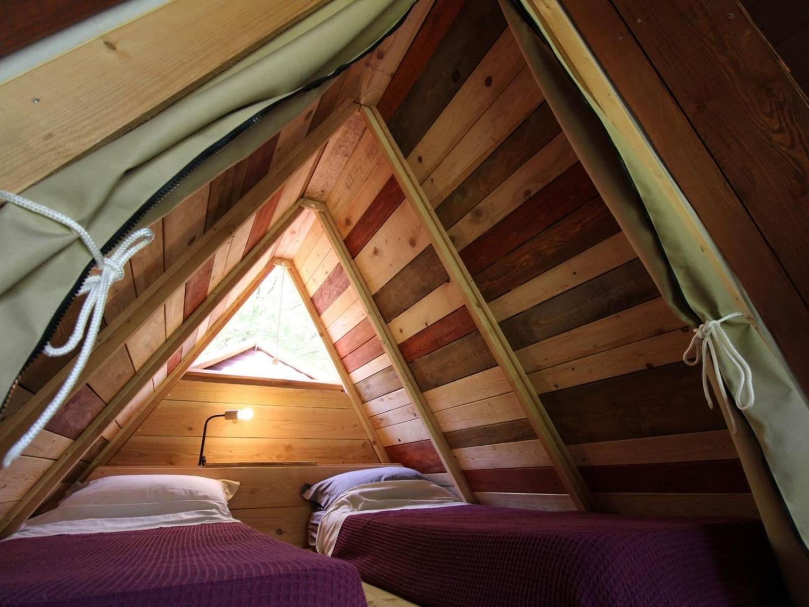 Habitat Createur - Hebergements Insolites Au Camping Municipal "Les Ecureuils" Recoubeau-Jansac Ngoại thất bức ảnh